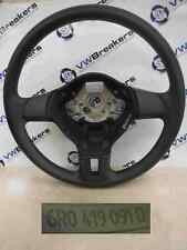 Volkswagen Polo 2009-2015 6R Steering Wheel 6R0419091D 6r0419091d 6r0419091H